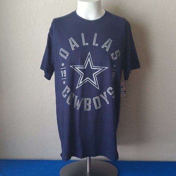 NWT Dallas Cowboys blue Big Star Logo tshirt - Picture 1 of 10